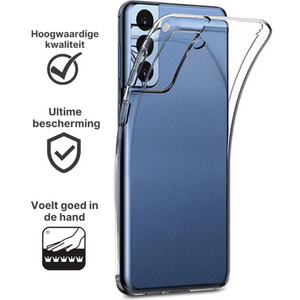 Samsung Galaxy S22 FE Hoesje TPU Transparant - Fooniq.nl