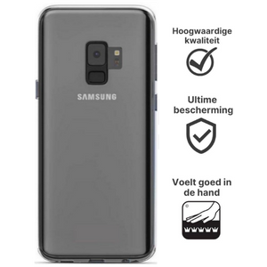 Samsung Galaxy S9 Plus Hoesje TPU Transparant - Fooniq.nl
