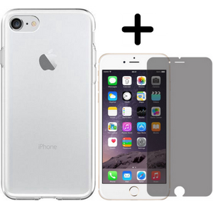 Apple iPhone SE 2020 Hoesje TPU Zwart - Fooniq.nl