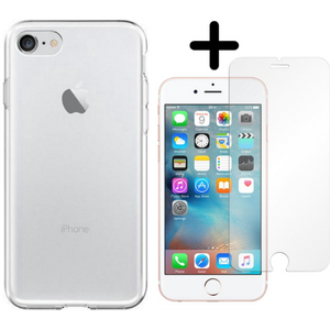Apple iPhone 7 Hoesje TPU Transparant - Fooniq.nl