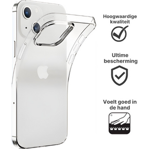 Apple iPhone 13 Mini Hoesje TPU Transparant - Fooniq.nl