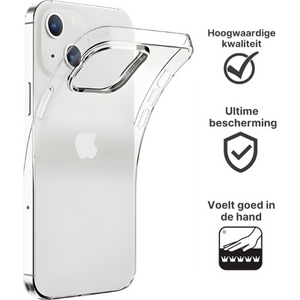 Apple iPhone 13 Hoesje TPU Transparant - Fooniq.nl