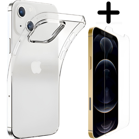 Apple iPhone 13 Screenprotector Transparant - Fooniq.nl