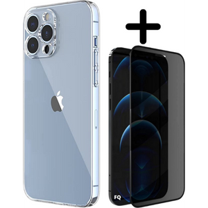 Apple iPhone 13 Pro Hoesje TPU Transparant - Fooniq.nl