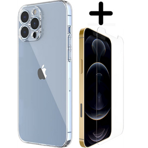 Apple iPhone 13 Pro Hoesje TPU Transparant - Fooniq.nl