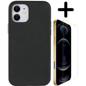 Apple iPhone 12 Screenprotector Transparant - Fooniq.nl