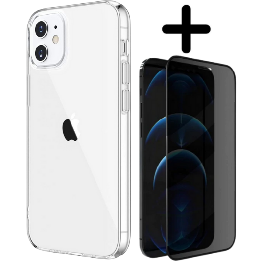 Apple iPhone 12 Hoesje TPU Transparant - Fooniq.nl