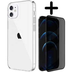 Apple iPhone 12 Screenprotector Transparant - Fooniq.nl