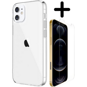 Apple iPhone 12 Mini Hoesje TPU Transparant - Fooniq.nl