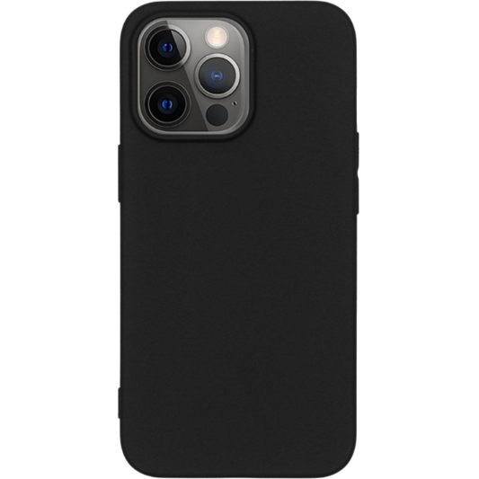 Apple iPhone 12 Pro Max Hoesje TPU Zwart - Fooniq.nl