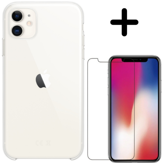 Apple iPhone 11 Hoesje TPU Zwart - Fooniq.nl