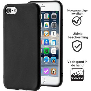 Apple iPhone 6 Hoesje TPU Zwart - Fooniq.nl
