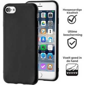 Apple iPhone 6S Hoesje TPU Zwart - Fooniq.nl