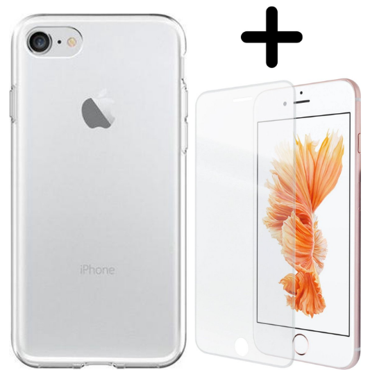 Apple iPhone 6 Hoesje TPU Zwart - Fooniq.nl