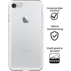 Apple iPhone 6S Plus Hoesje TPU Transparant - Fooniq.nl