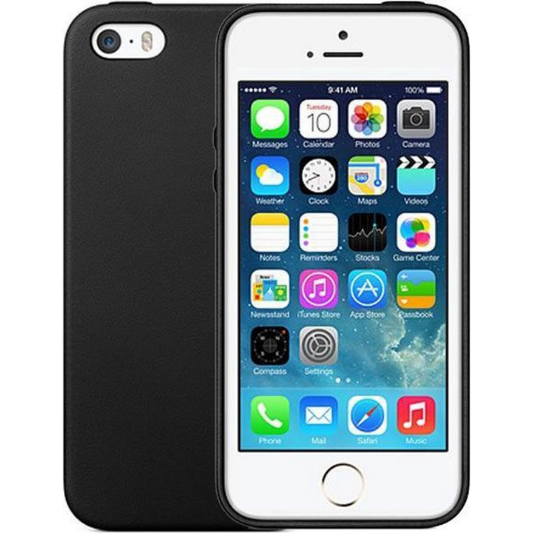 iPhone 5S Hoesje Zwart -
