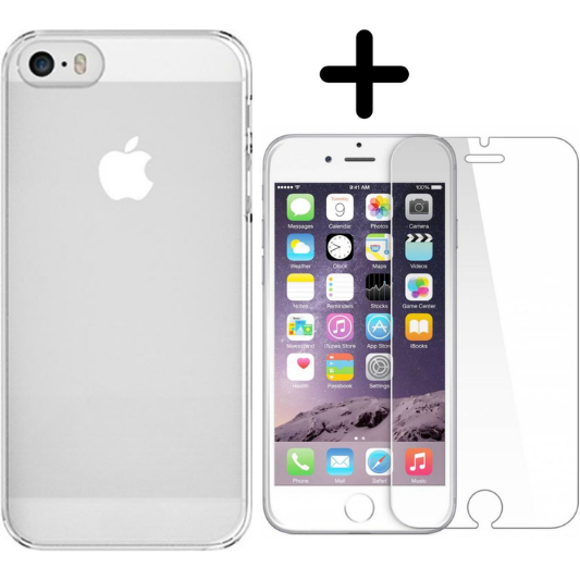 Apple iPhone 5 Hoesje Transparant - Fooniq.nl