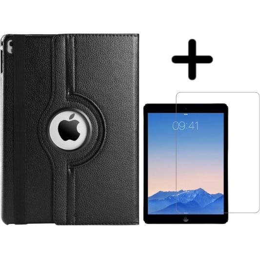 Apple iPad Pro 9.7 Inch Boekhoesje 360° Draaibaar Zwart