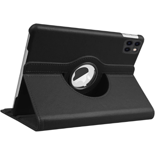 Apple iPad Pro 12.9 inch Boekhoesje 360° Draaibaar Zwart