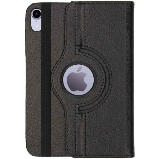 Apple iPad Mini 6 Boekhoesje 360° Draaibaar Zwart