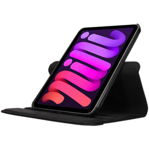 Apple iPad Mini 6 Boekhoesje 360° Draaibaar Zwart