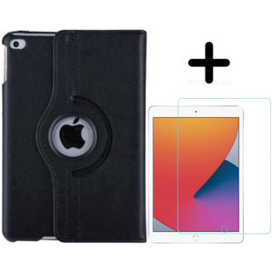 Apple iPad 2020 10.2 Boekhoesje 360° Draaibaar Zwart