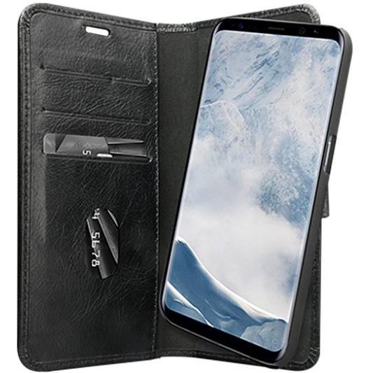 Dbramante1928 2 in 1 Hoesje Samsung Galaxy S8 Plus Zwart