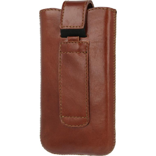 Valenta Insteekhoesje Apple iPhone 7/8/SE(2020/2022) Bruin XLarge