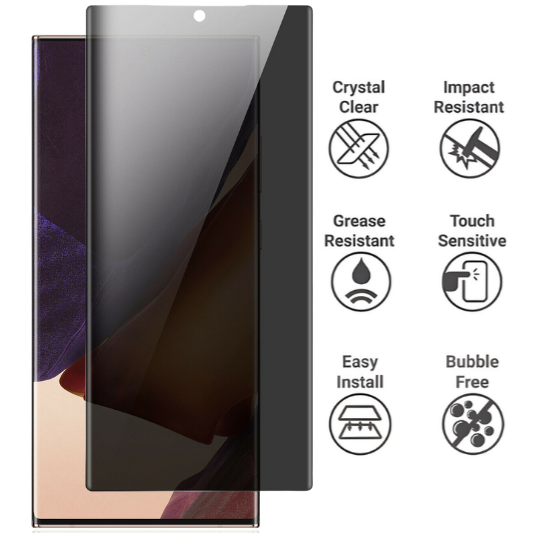 Samsung Galaxy Note 20 Ultra Screenprotector Privacy