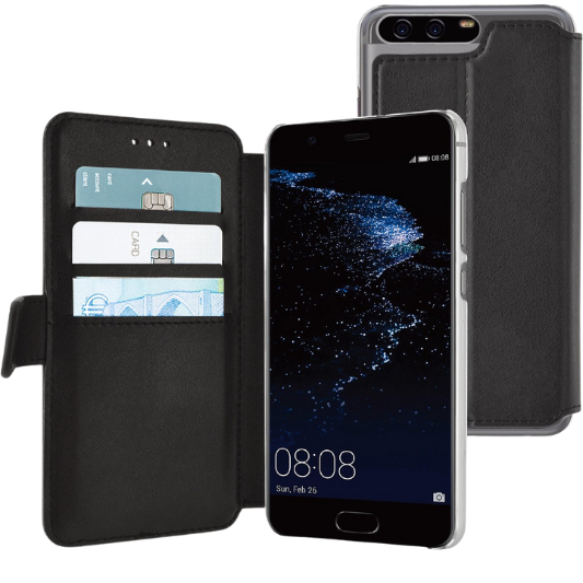 Azuri Huawei P10 Plus Boekhoesje Zwart