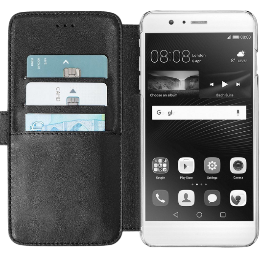 Azuri Huawei P9 Lite Boekhoesje Zwart