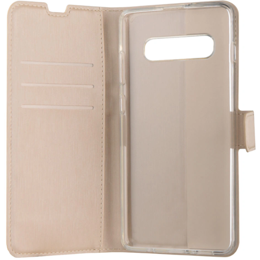 BeHello Samsung Galaxy S10 Plus Boekhoesje Goud