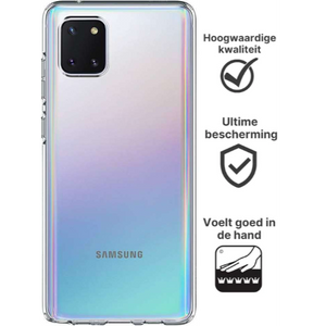 Samsung Galaxy Note 10 Lite Hoesje TPU Transparant