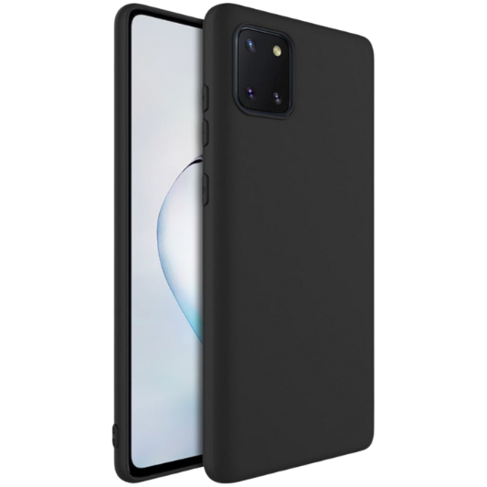 Samsung Galaxy Note 10 Lite Hoesje TPU Zwart