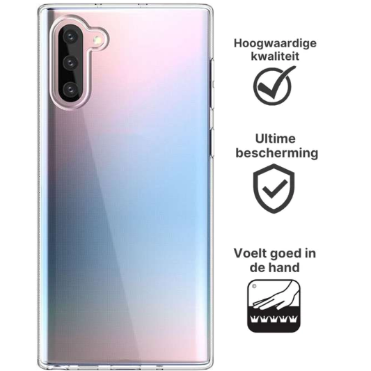 Samsung Galaxy Note 10 Hoesje TPU Transparant