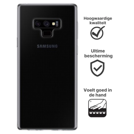 Samsung Galaxy Note 9 Hoesje TPU Transparant