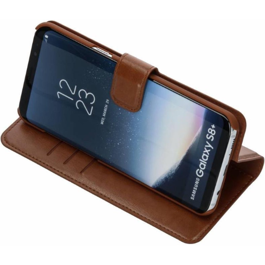 BeHello 2 in 1 Hoesje Galaxy S8 Plus Bruin