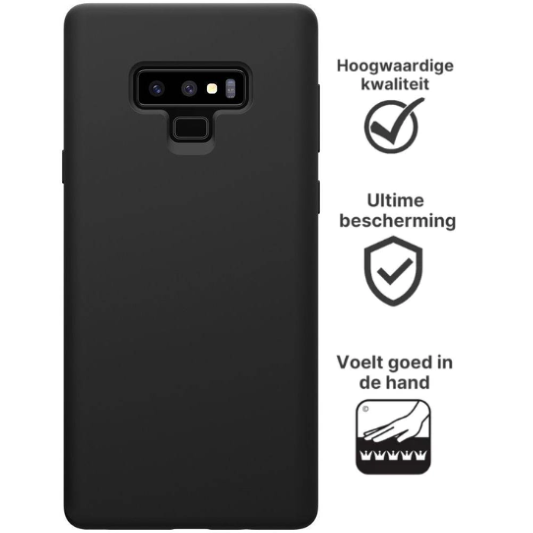 Samsung Galaxy Note 9 Hoesje TPU Zwart