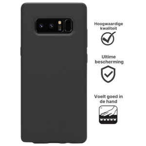 Samsung Galaxy Note 8 Hoesje TPU Zwart