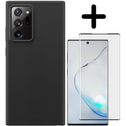 Samsung Galaxy Note 20 Hoesje TPU Zwart