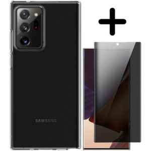 Samsung Galaxy Note 20 Ultra Hoesje TPU Zwart