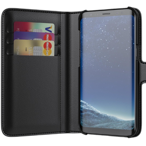 BeHello Galaxy S8 Boekhoesje Zwart