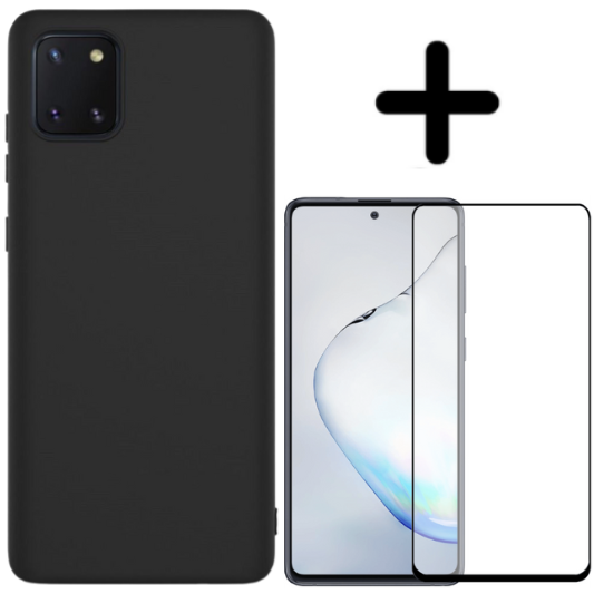 Samsung Galaxy Note 10 Lite Screenprotector Transparant