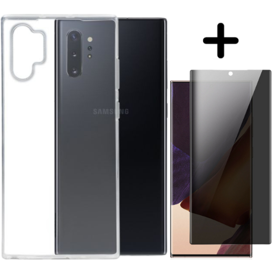 Samsung Galaxy Note 10 Plus Hoesje TPU Transparant