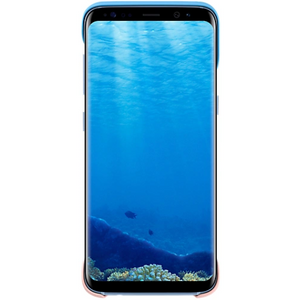 Samsung Galaxy S8 2Delen Hoesje Blauw/Roze