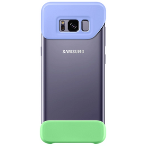 Samsung Galaxy S8 2Delen Hoesje Blauw/Groen