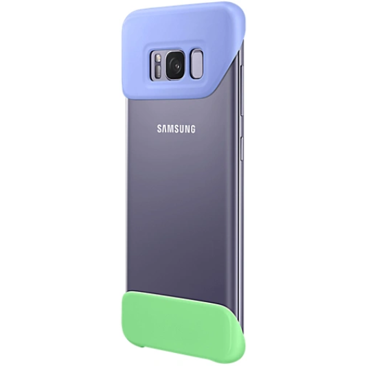 Samsung Galaxy S8 2Delen Hoesje Blauw/Groen