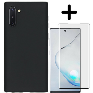 Samsung Galaxy Note 10 Hoesje TPU Zwart