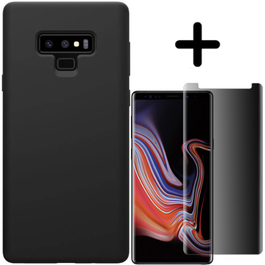 Samsung Galaxy Note 9 Hoesje TPU Zwart
