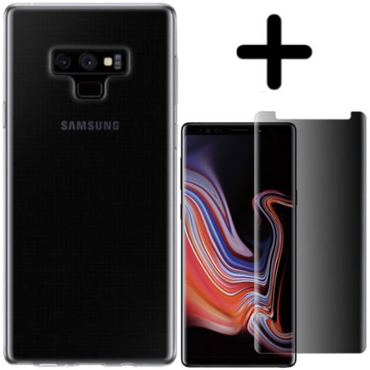 Samsung Galaxy Note 9 Hoesje TPU Zwart
